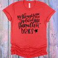 My Thoughts Have Been Replaced with Hamilton Lyrics Graphic Tee