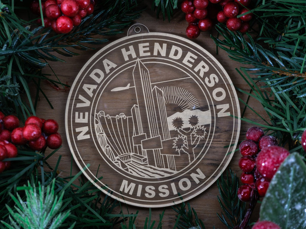 Nevada Henderson Mission Christmas Ornament