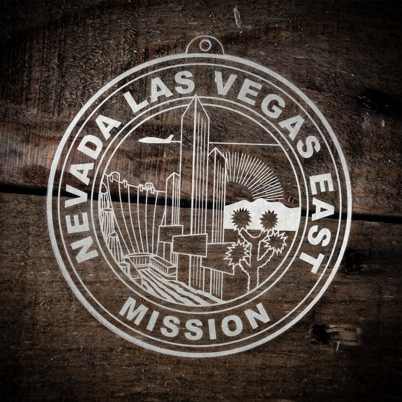 Nevada Las Vegas East Mission Christmas Ornament