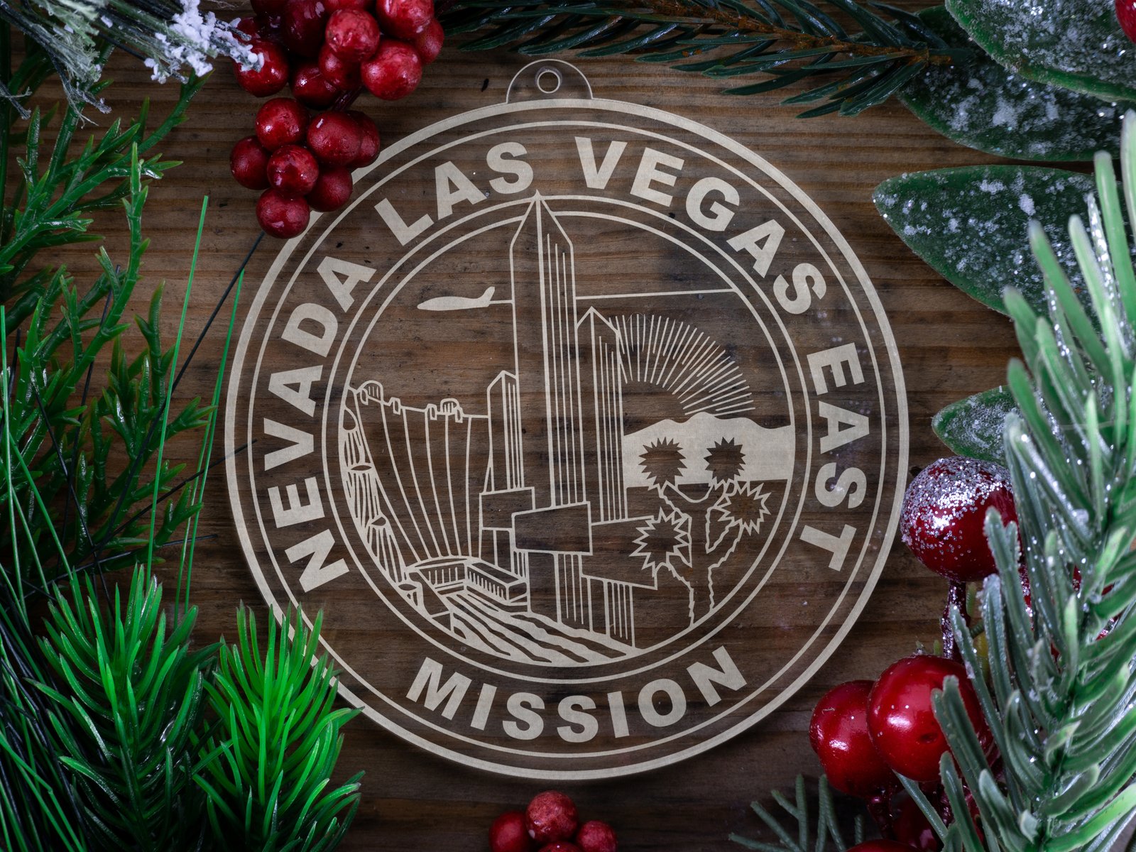 Nevada Las Vegas East Mission Christmas Ornament