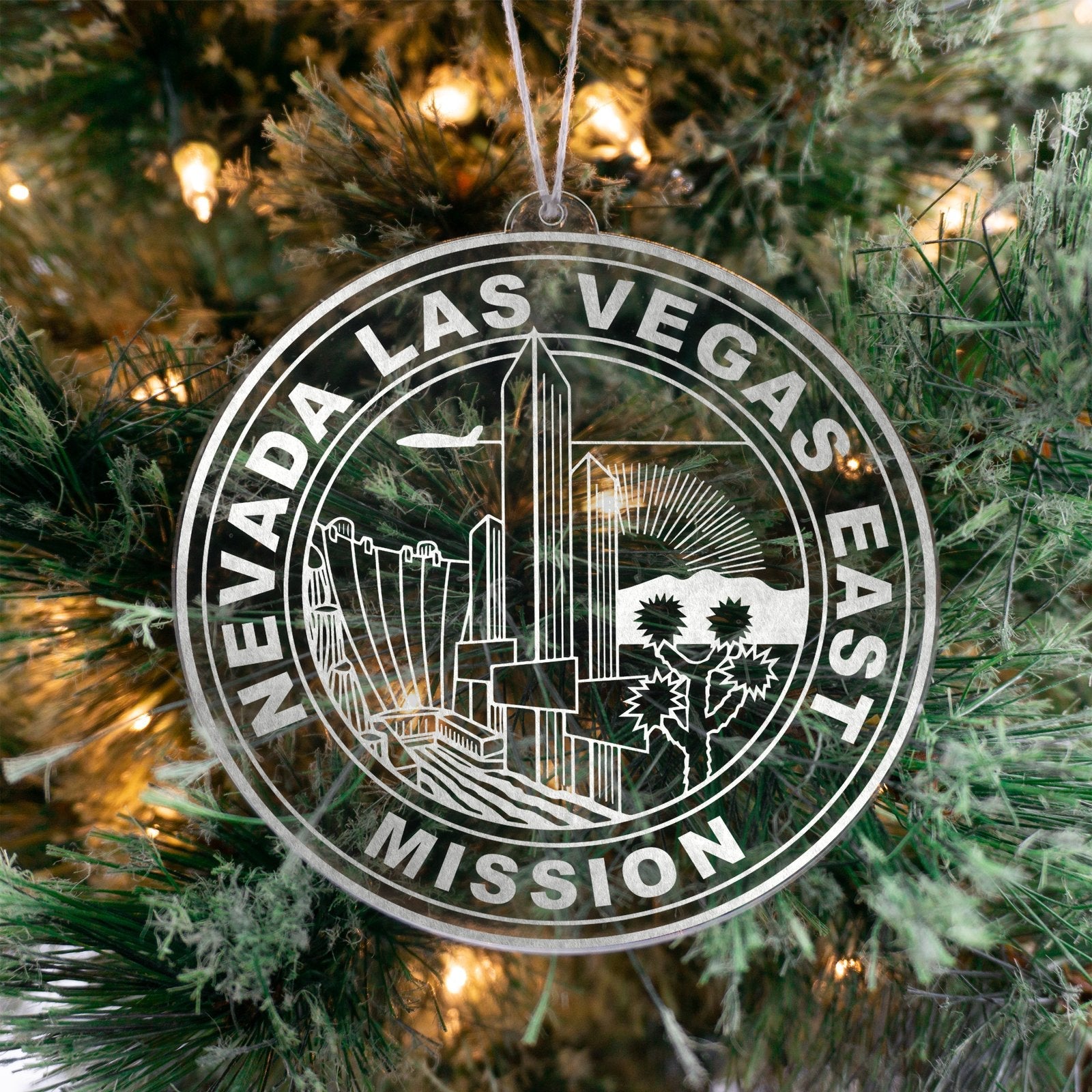 Nevada Las Vegas East Mission Christmas Ornament