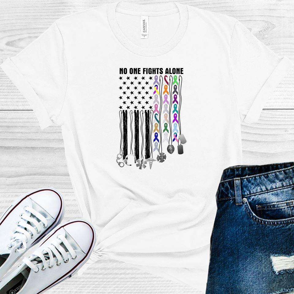 No One Fights Alone Graphic Tee