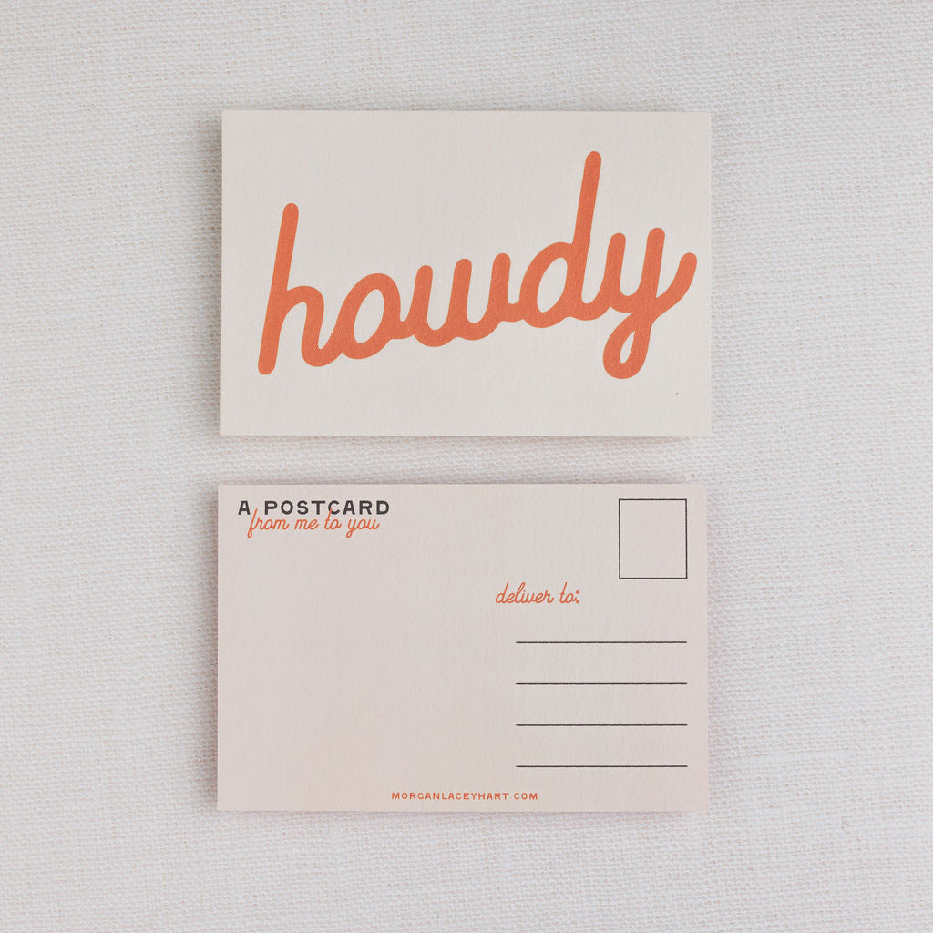 Howdy Postcards