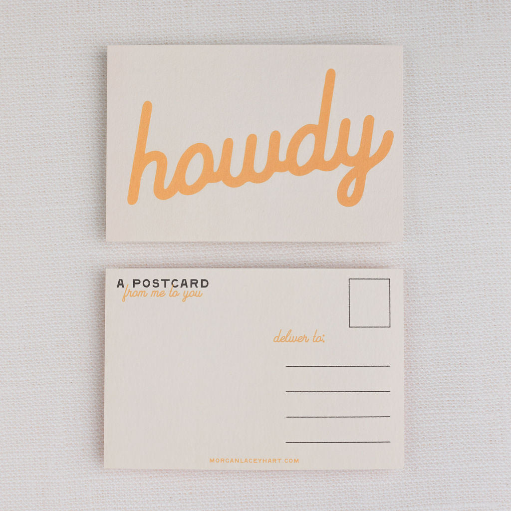 Howdy Postcards