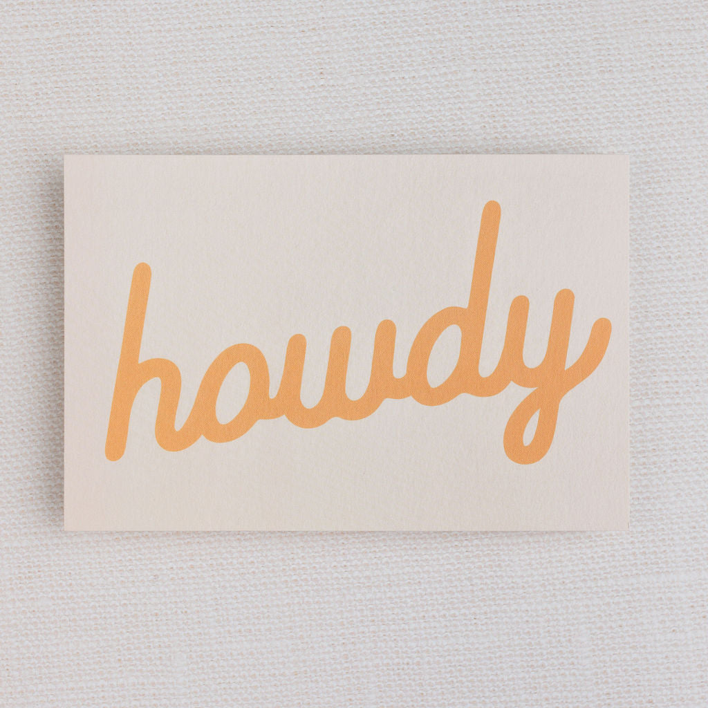 Howdy Postcards