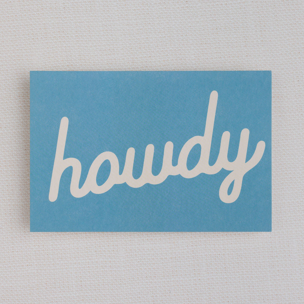 Howdy Postcards