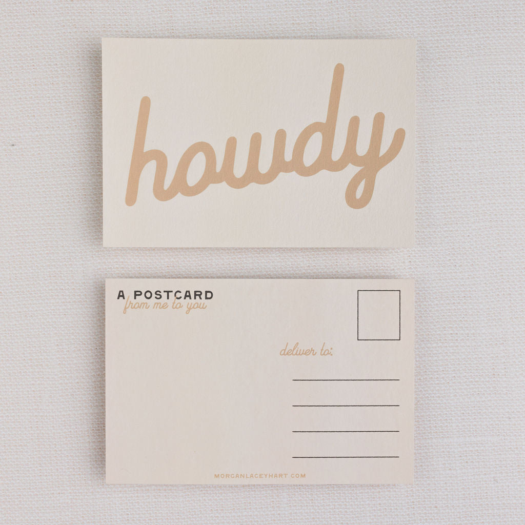 Howdy Postcards