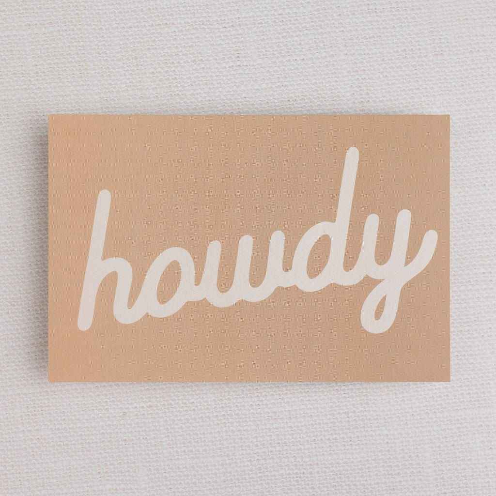 Howdy Postcards