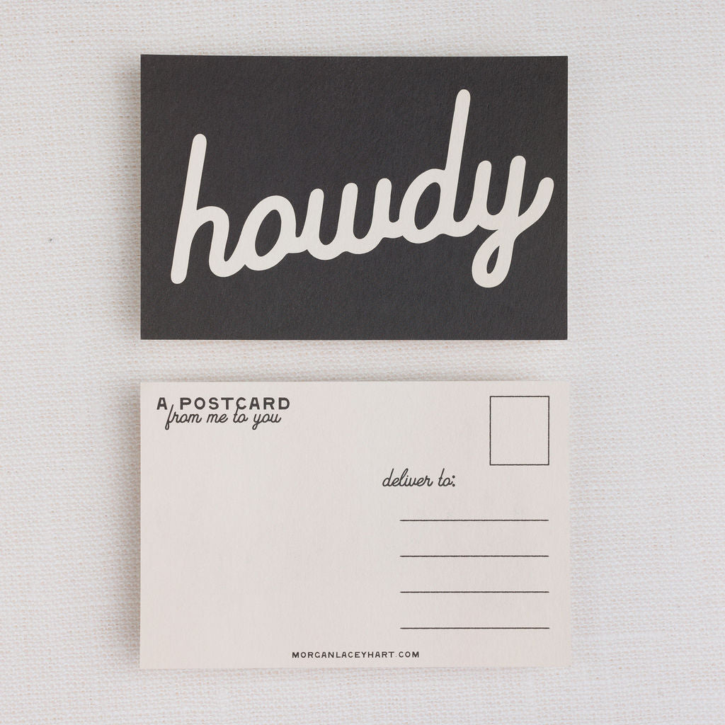 Howdy Postcards