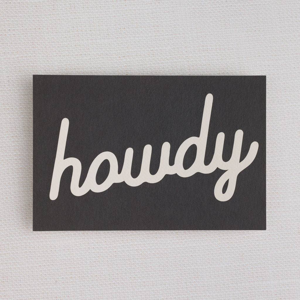 Howdy Postcards