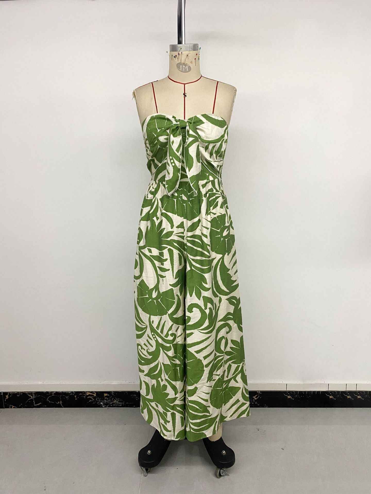 One Piece Tube Top Jumpsuit