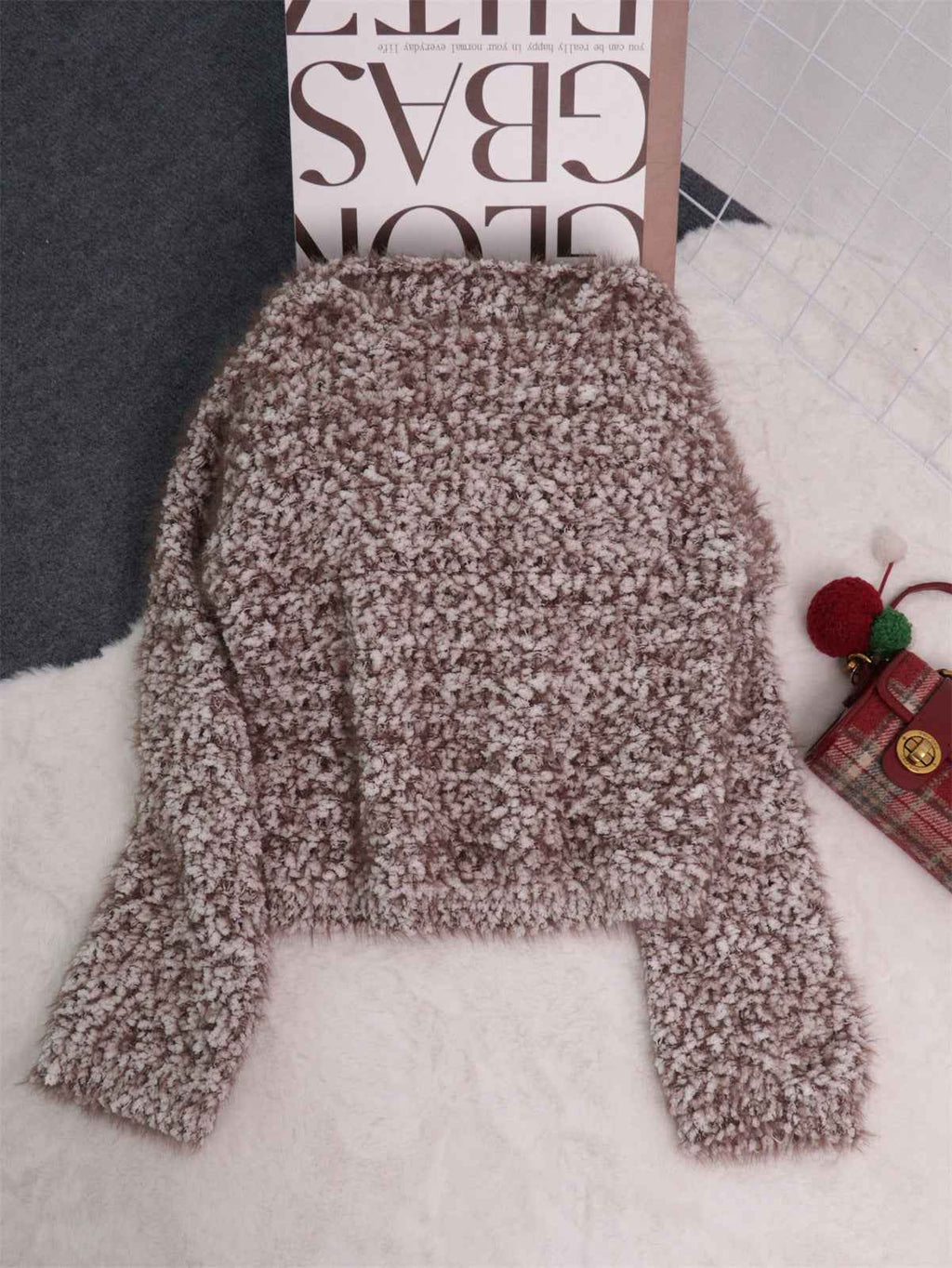 Hand Knitted Pullover Sweater