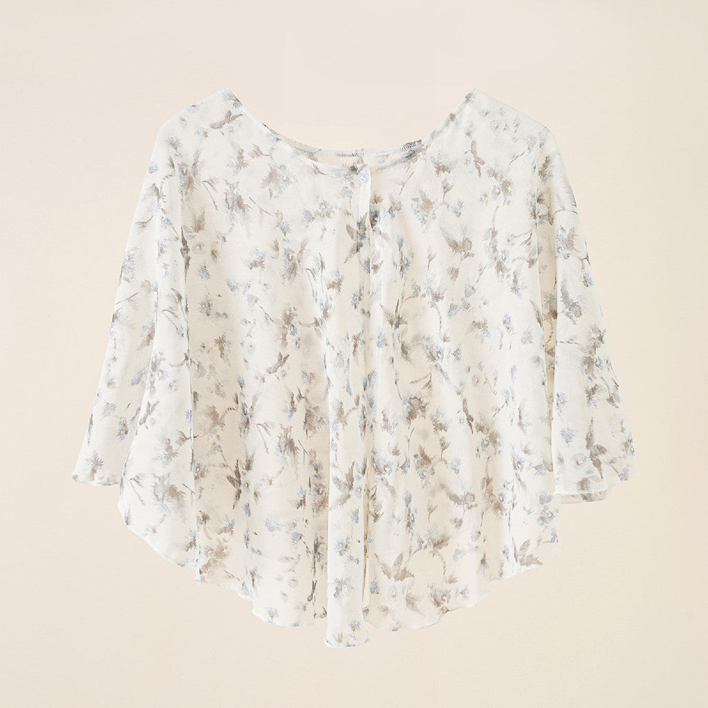 Spring Summer Thin Sun Proof Coat Small Shawl All Match Short Chiffon Sun Protection Clothing Thin Shawl