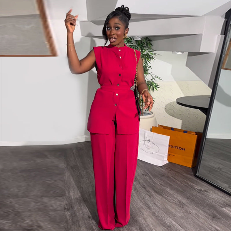 Women's Fashion 2pc Set Jumpsuit