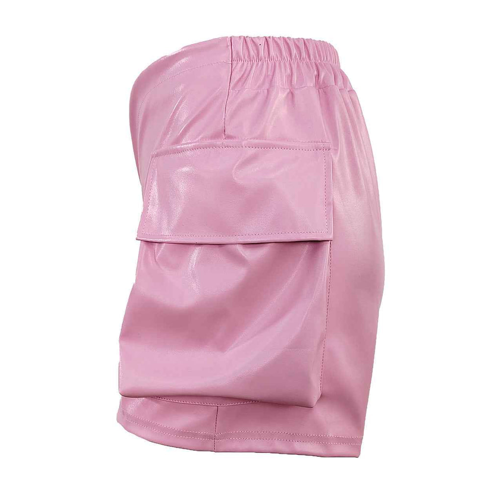 Summer Faux Leather Bottoms for Women