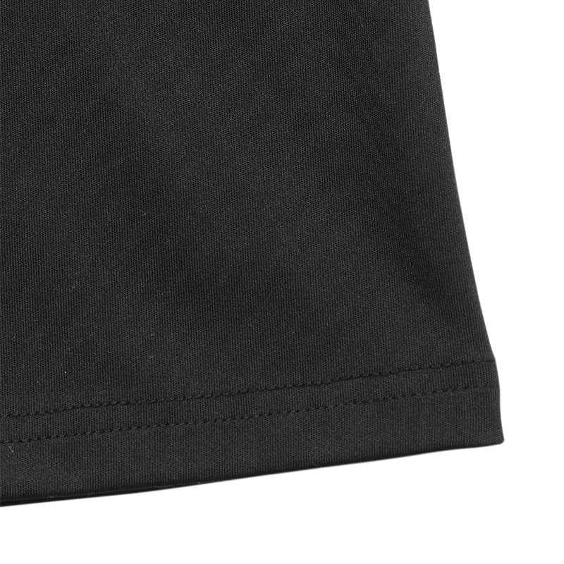 Elegant Black White Color Contrast Patchwork Sling Jumpsuit