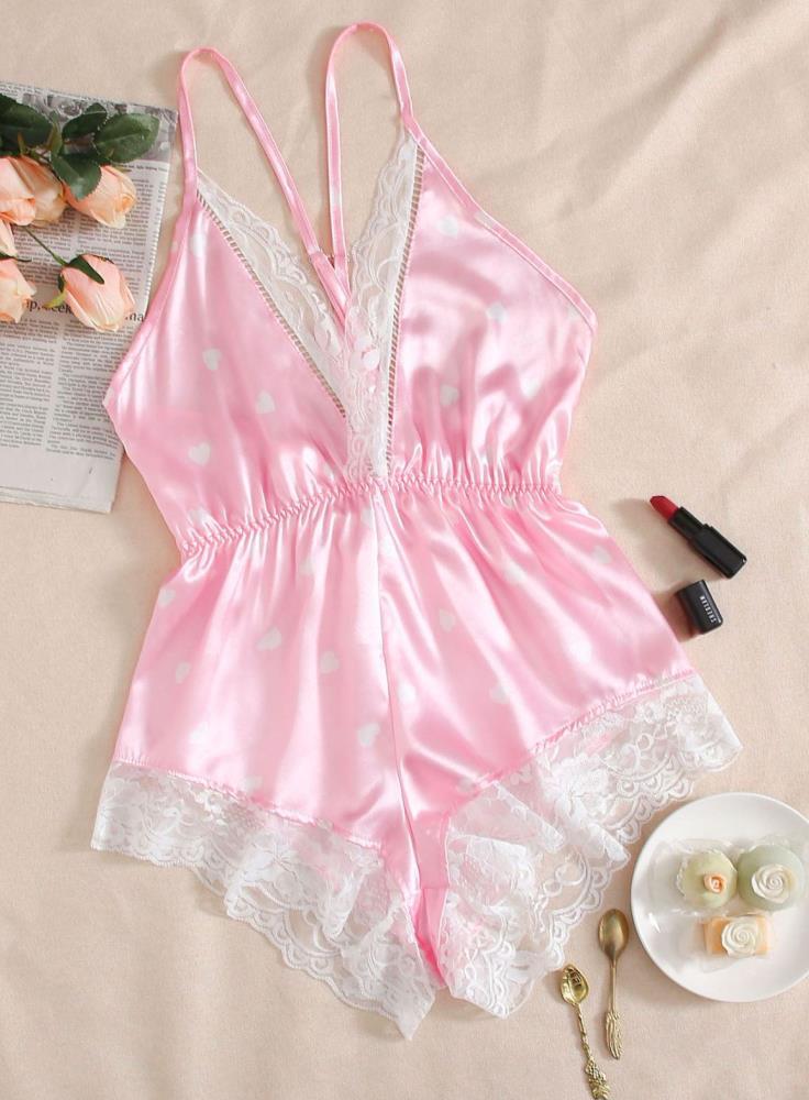 Women's Sleepwear Love Print Valentine's Day Collection