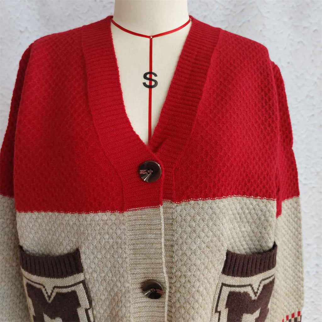 MUNSIEUR Knitted Cardigan Sweater