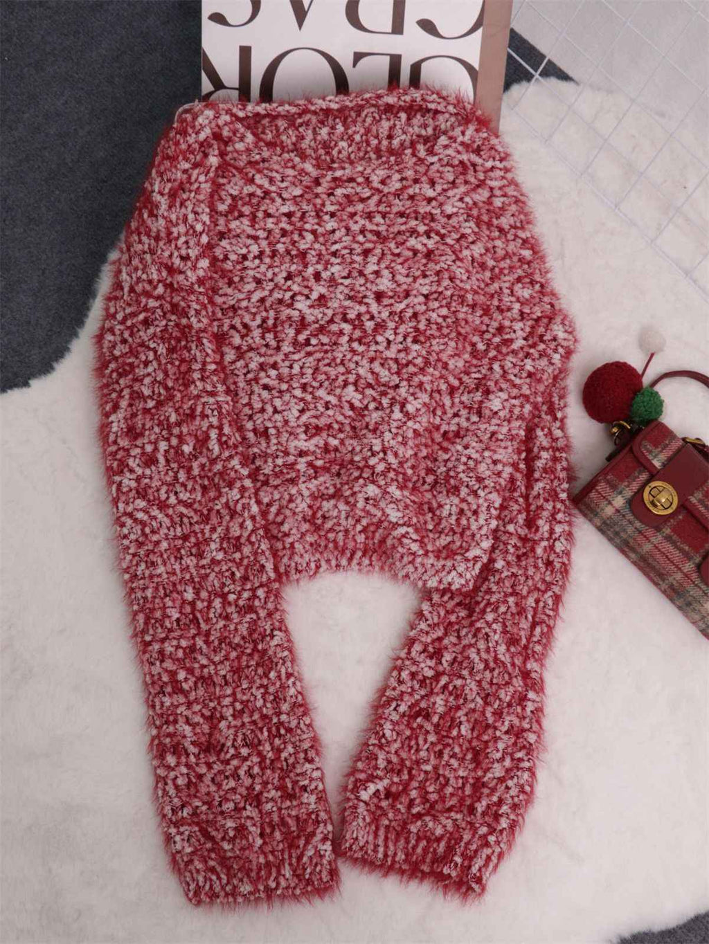 Hand Knitted Pullover Sweater