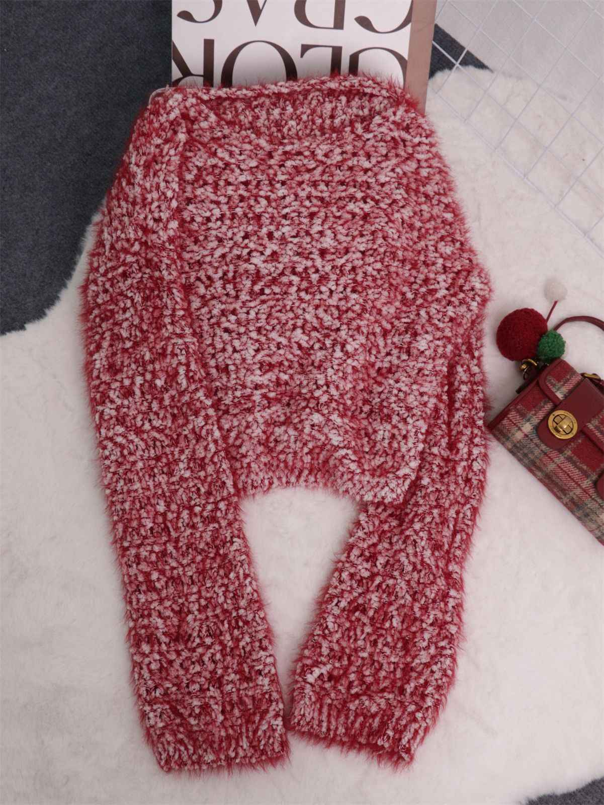 Hand Knitted Pullover Sweater