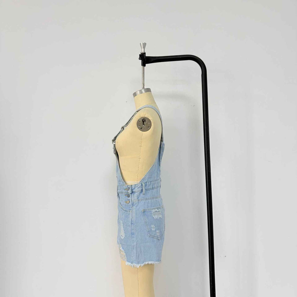 Denim Bottoms Women's Overalls