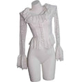 Petal Sleeve Lace Blouse