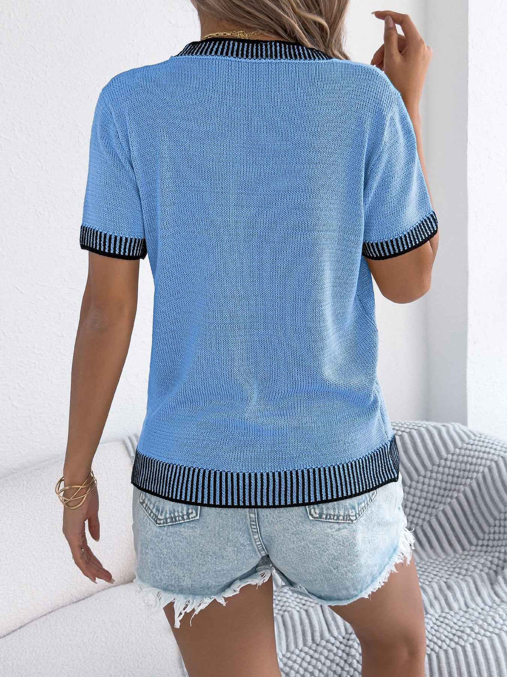 Striped Pocket T-shirt