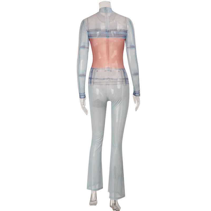 Long Sleeved Jumpsuit