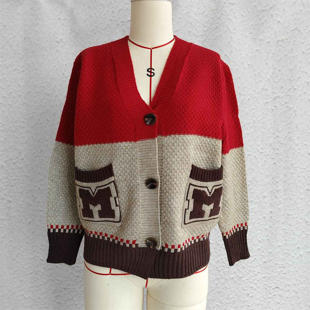 MUNSIEUR Knitted Cardigan Sweater