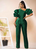 High Waist Slim Fit Jumpsuit