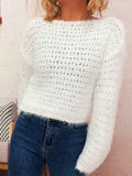 Hand Knitted Pullover Sweater