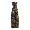 Jumpsuit Bandeau Slim Fit Slimming