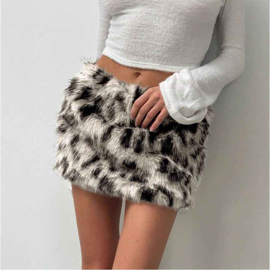 Authentic Premium Furry Skirt - Luxury Streetwear