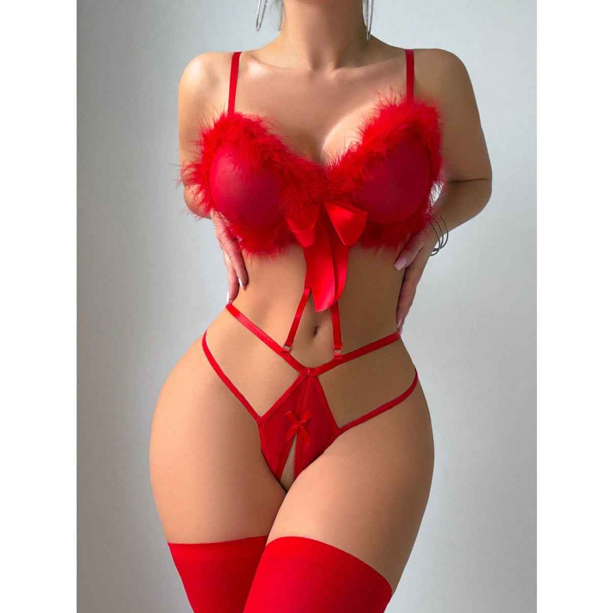 Red Sexy Seduction Lingerie