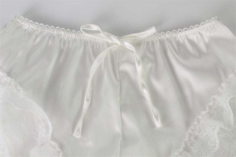 French Sling Pajamas Lace Sleepwear