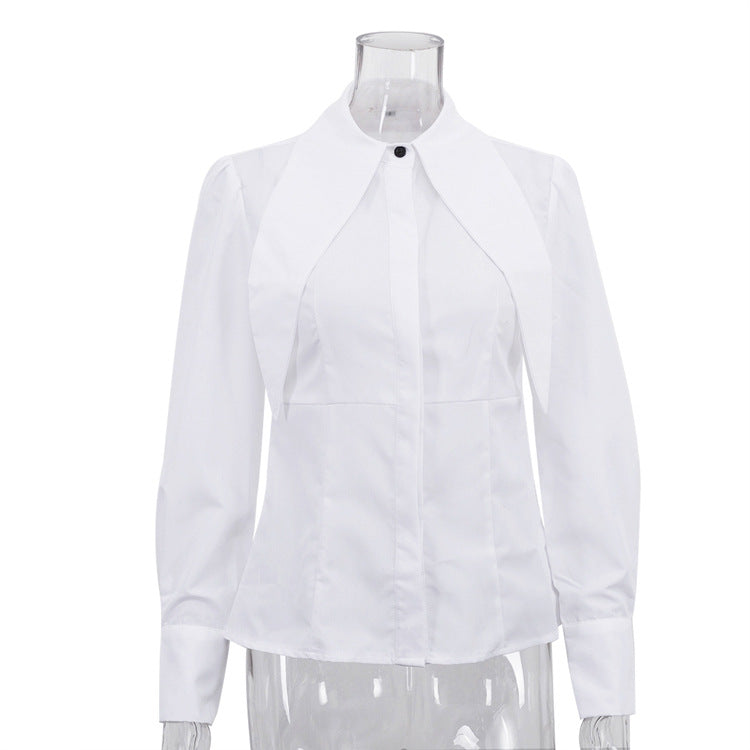 Long Sleeve Cardigan Blouse
