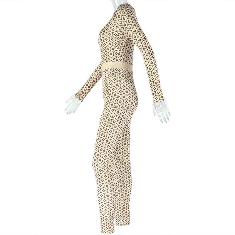Women's Slim Fit Elastic Waist Jumpsuit