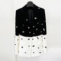 Women's Luxury Sequins Jacket + Skirt Set
