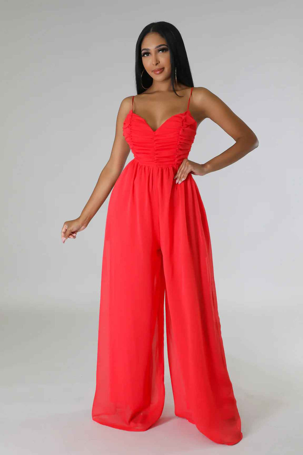 Summer Sling Backless Sexy Solid Color Women Jumpsuit Casual