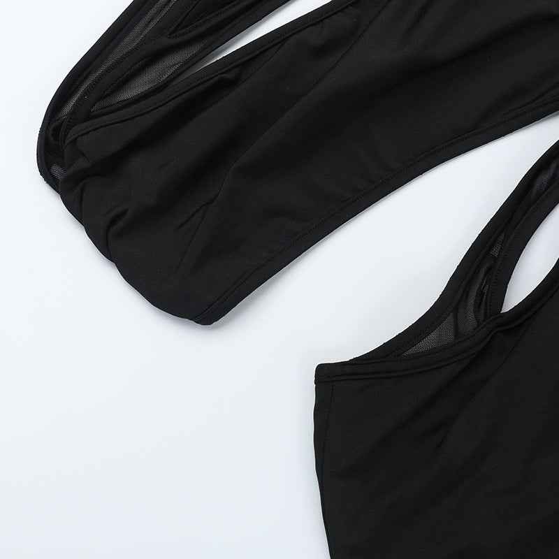 Women's Jumpsuit Cutout out See through