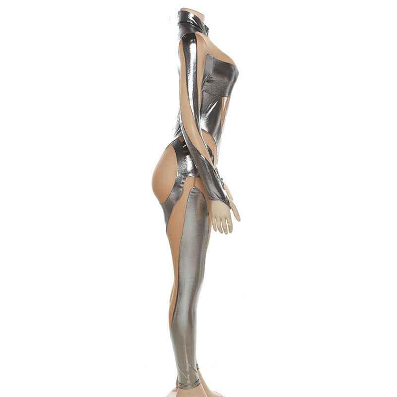 Metallic Jumpsuit for Women