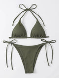 Sexy Three Point Bikini Split Swimsuit Women Beach Spring Swimsuit Bikini