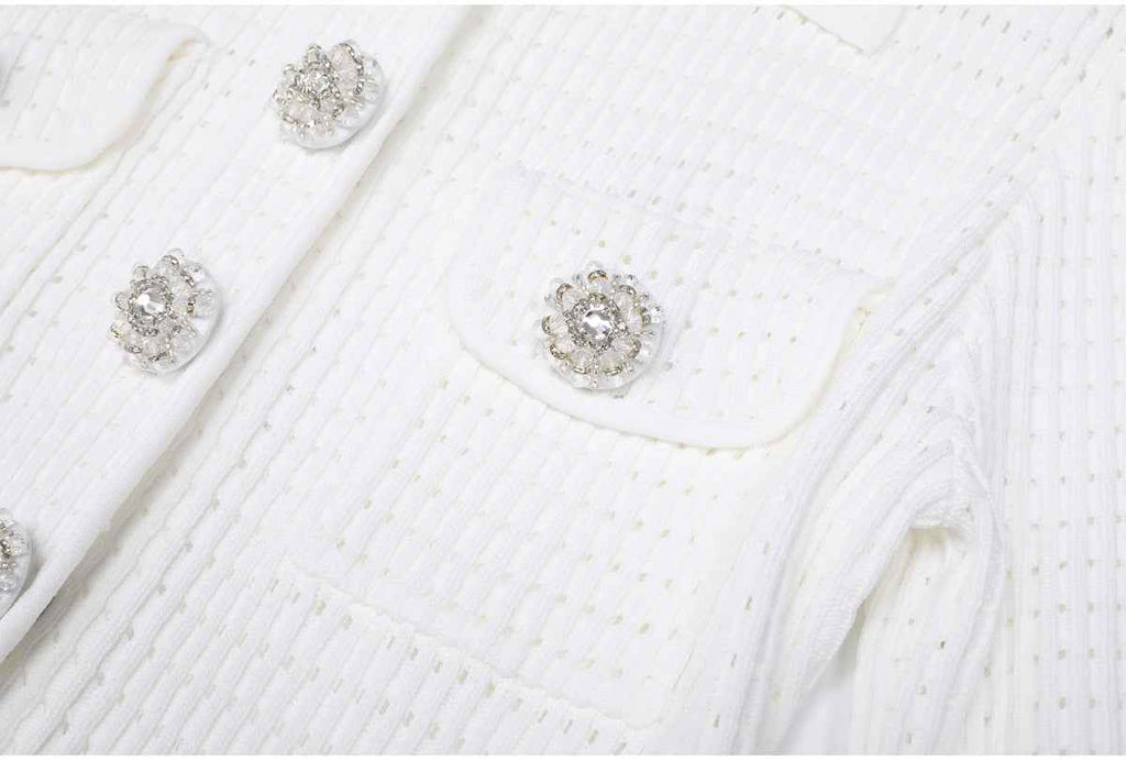 Knitted All Matching Women's Top Cardigan Sweater