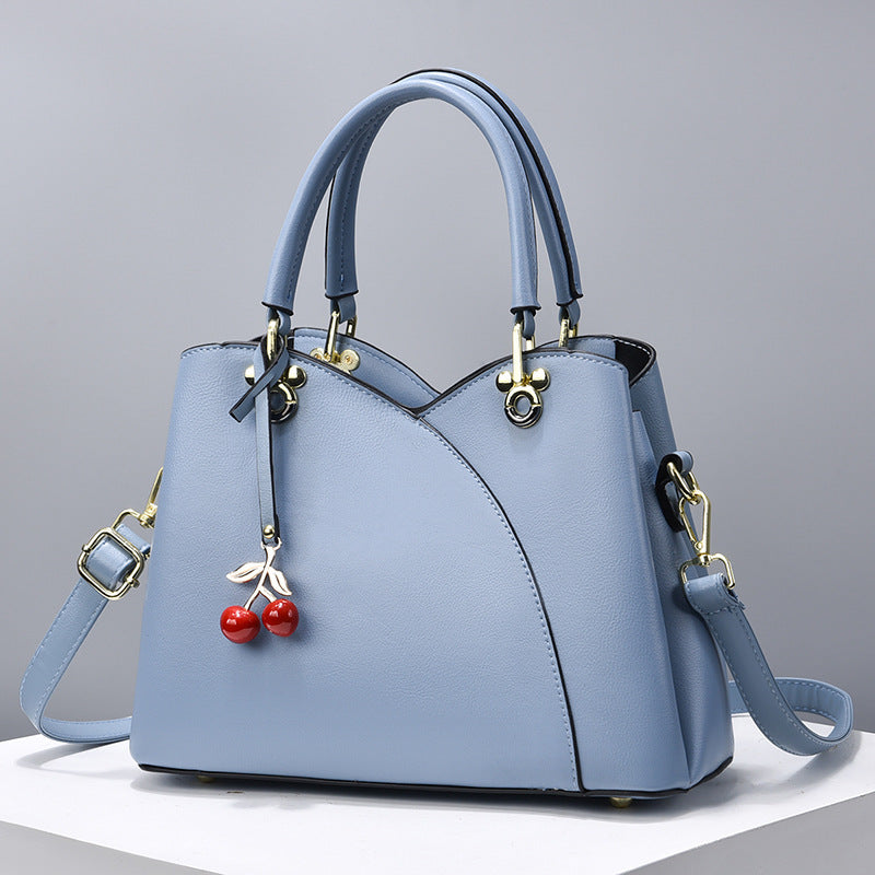 Women's Crossbody Shoulder Bag - High-Grade Leather Handbag for Women