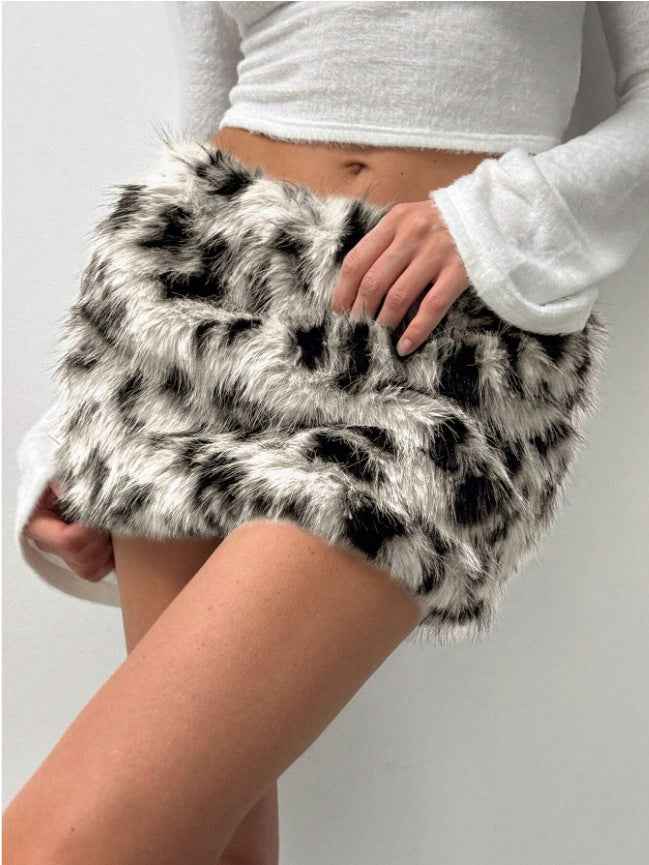 Authentic Premium Furry Skirt - Luxury Streetwear