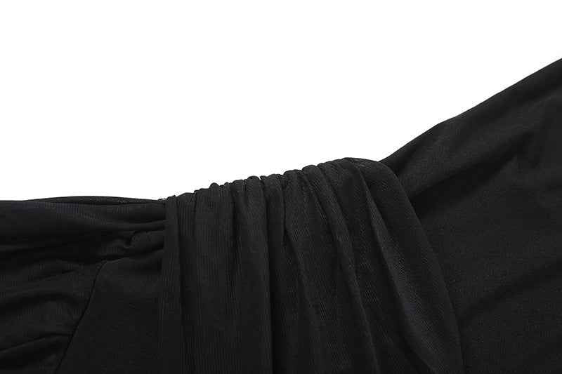 Slim Fit Backless Tube Top Jumpsuit