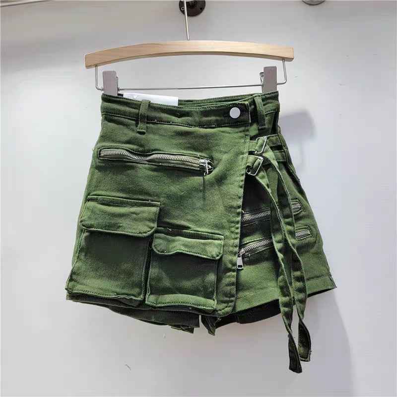 Women's Bottoms Denim Skort