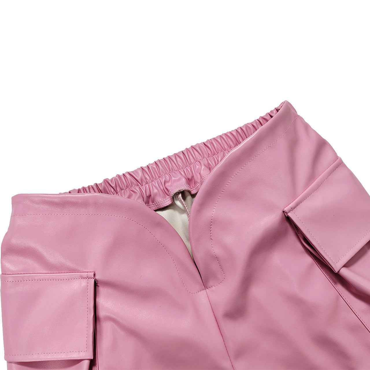 Summer Faux Leather Bottoms for Women