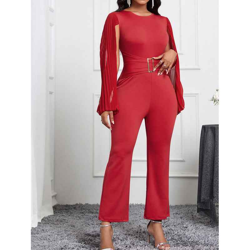 Niche Design Jumpsuit for Elegant Women