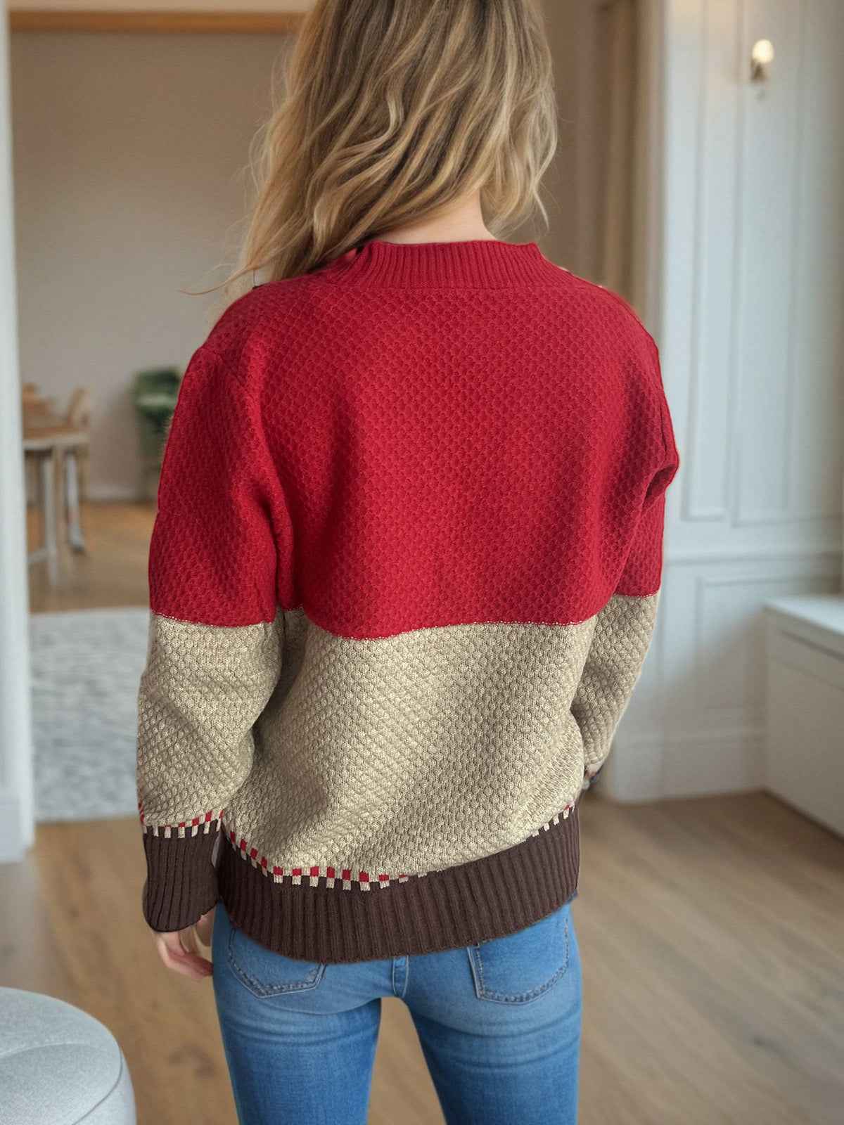 MUNSIEUR Knitted Cardigan Sweater